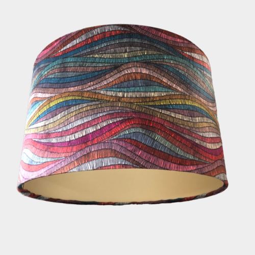 Rainbow Wave Lampshade