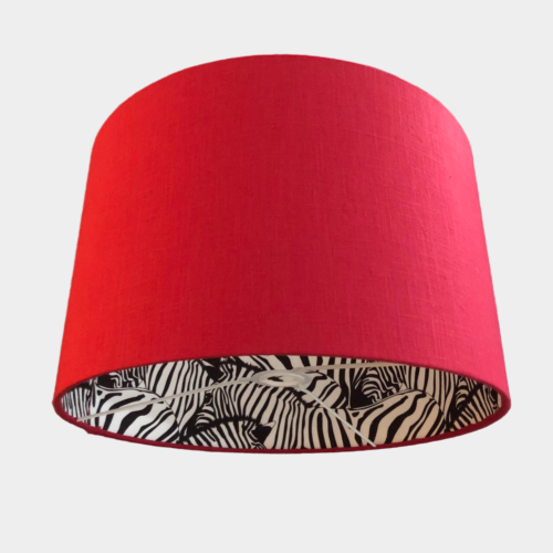 Zebra Print Lampshade