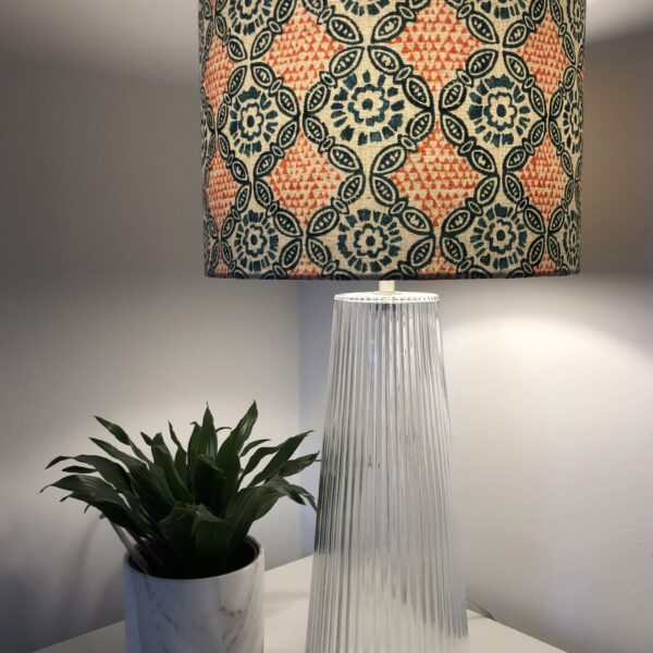 Bohemian Teal Lampshade