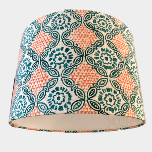 Bohemian Teal Lampshade