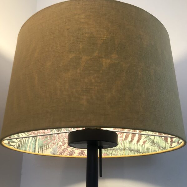 Yellow Fern Lampshade